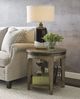 Kincaid® Plank Road Artisan's Stone Round End Table-2