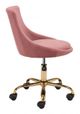 Zuo Modern Mathair Blush Office Chair-4