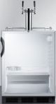 Summit Commerical® 5.5 Cu. Ft. Stainless Steel Beer Cooler/Kegerator-0