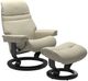 Stressless® by Ekornes® Customizable Sunrise Large Manual Recliner and Ottoman with Classic Base-0