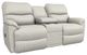 La-Z-Boy® Trouper Dove Manual Reclining Loveseat with Console-0