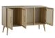 A & B Home Light Brown TV Console-1