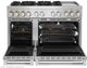 JennAir® RISE™ 48" Stainless Steel Pro Style Dual Fuel Range-1
