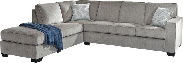 Signature Design by Ashley® Altari 2-Piece Alloy Sleeper Sectional with Ottoman-2