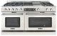 Capital Cooking™ Grand Chef 60" Stainless Steel Sealed Burner Pro Style Dual Fuel Range with Grill and Griddle-0