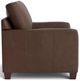 Bassett® Furniture Customizable Carolina Leather Track Arm Chair-2