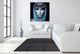 Classy Living Woman of Turquoise Rhinestones Wall Art-3