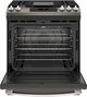GE® 30" Slide In Convection Gas Range-Slate-2