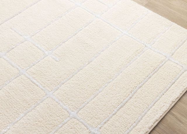 Kalora Interiors Sully Cream/White 5'x8' Area Rug-4