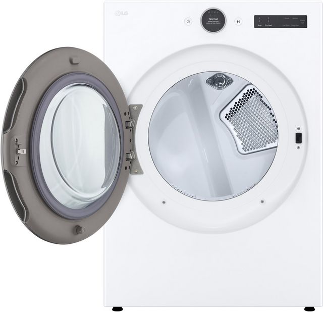 LG White Front Load Laundry Pair-17