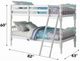 ACME Furniture Homestead White Youth Twin Over Twin Youth Bunk Bed-2