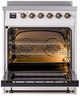 Ilve® Nostalgie II Series 30" White Pro Style Induction Range-1