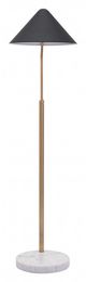 Zuo® Pike Black/White Floor Lamp-1