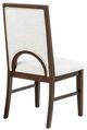 Crown Mark Hamil Brown/White Dining Side Chair-2