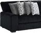 Elements International Nightfall 2-Piece Black Right-Arm Facing Sectional-4