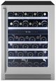 Zephyr Presrv™ 24" 5.2 Cu. Ft. Stainless Steel Pro Dual Zone Wine Cooler-0