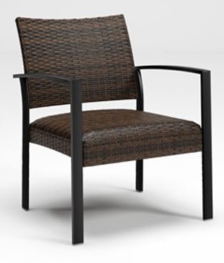 Signature Design by Ashley® Zariyah 4-Piece Dark Brown Outdoor Conversation Set-4