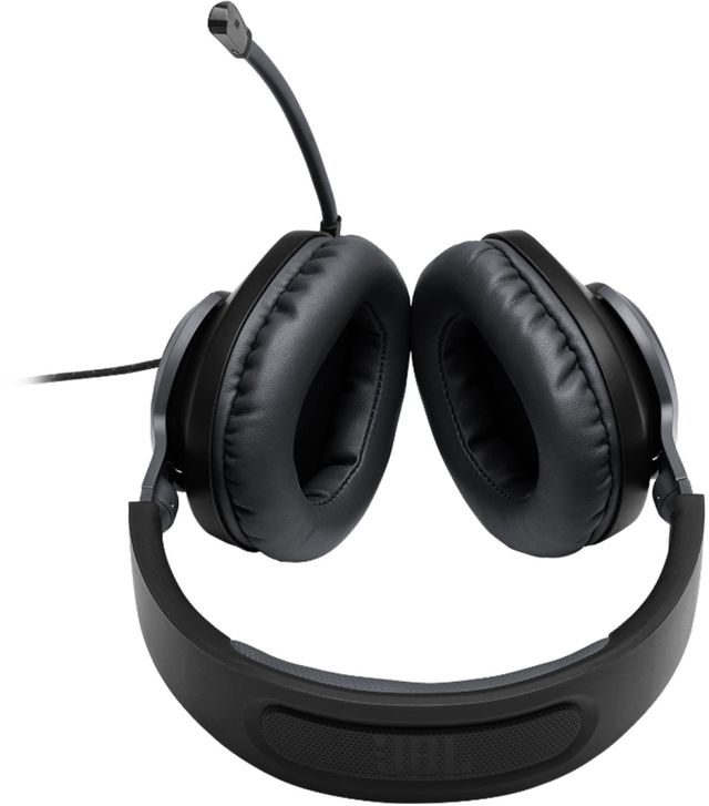 JBL Quantum 100 Black Wired Over-Ear Gaming Headphones with Mic-8
