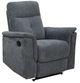 Mazin Furniture Everett Ellesmere Grey Manual Reclining Glider Chair-0