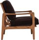 Moe's Home Collection Fearne Dark Brown Accent Chair-2