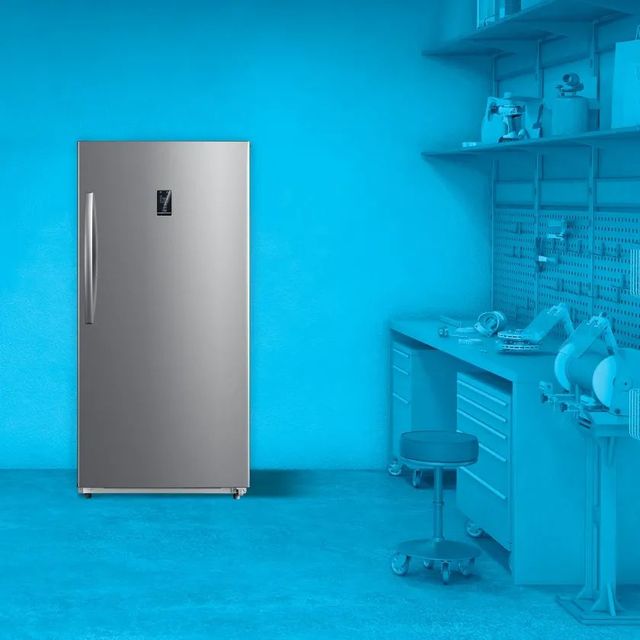 Element® 33" 17 Cu. Ft. Stainless Steel Upright Freezer-2