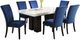 Steve Silver Co. Camila 7-Piece Blue/Ebony/White Dining Set-0