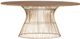 Olliix by INK+IVY Bronze Mercer Oval Dining Table-1