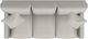La-Z-Boy® Kennedy Linen Sofa-4