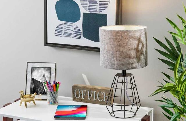 Adesso® Victor Black Table Lamp-4