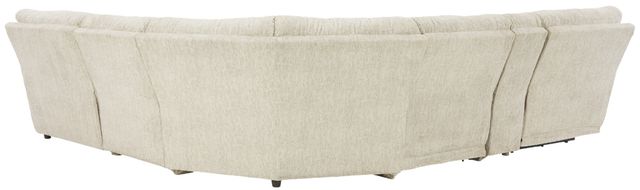 Signature Design by Ashley® Critic's Corner 6-Piece Parchment Power Reclining Right-Arm Facing Sectional and Chaise-1