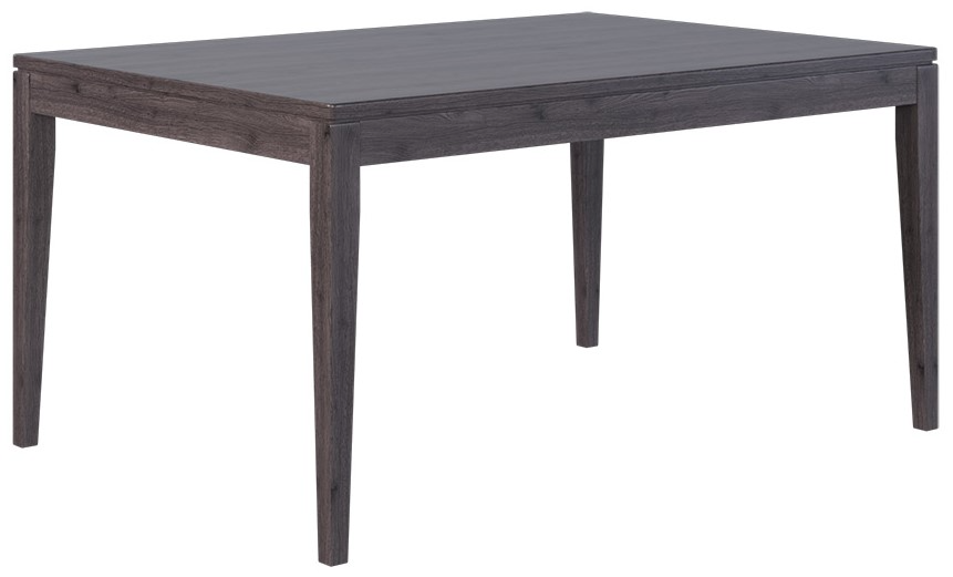 Country View Woodworking Customizable Chelsa Wormy Maple Top Dining Table with 2-Leaves and Brown Maple Base