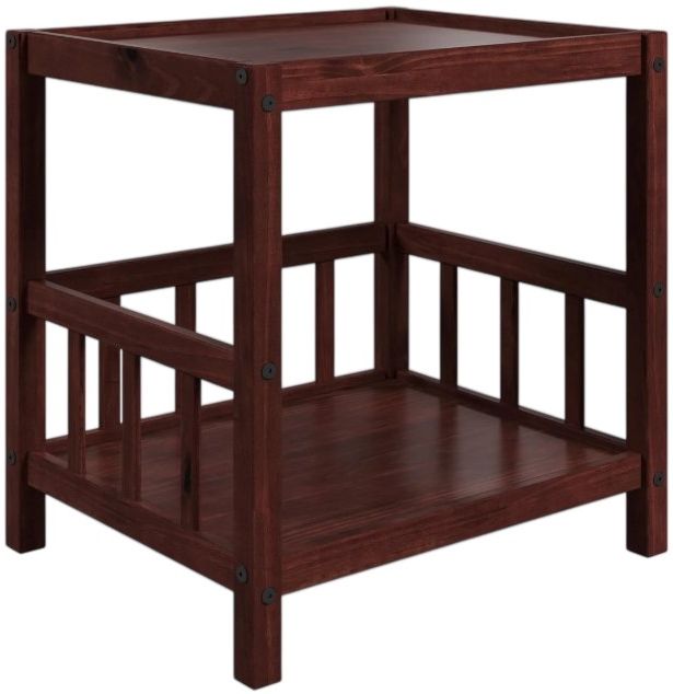 Donco Kids Best Friend Cappuccino Pet End Table-0