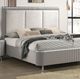 Furniture of America® Aldridge 4-Piece Light Gray Queen Bedroom Set-1
