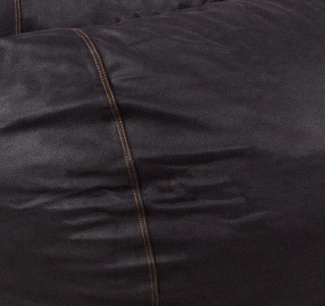 CordaRoy's® Original Black Faux Leather King Bean Bag Chair-3