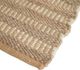 A & B Home Brown 8'x10' Jute Rug with Shuttle Weave Durrie-3