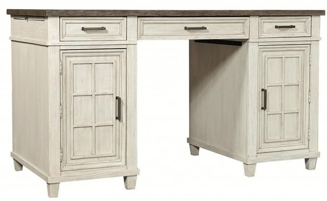 Aspenhome® Caraway Aged Ivory Crafting Desk-0