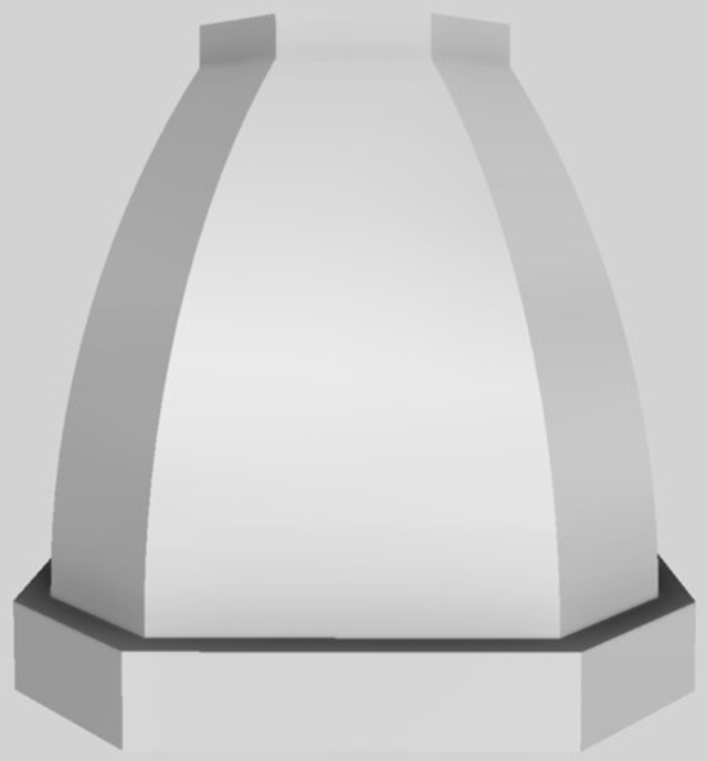 Vent-A-Hood® Designer Series 54" Stainless Steel Island Range Hood-1