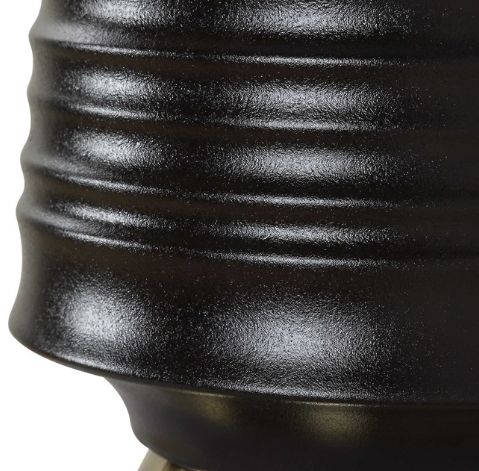 Uttermost® Foster Black Glaze Table Lamp-4