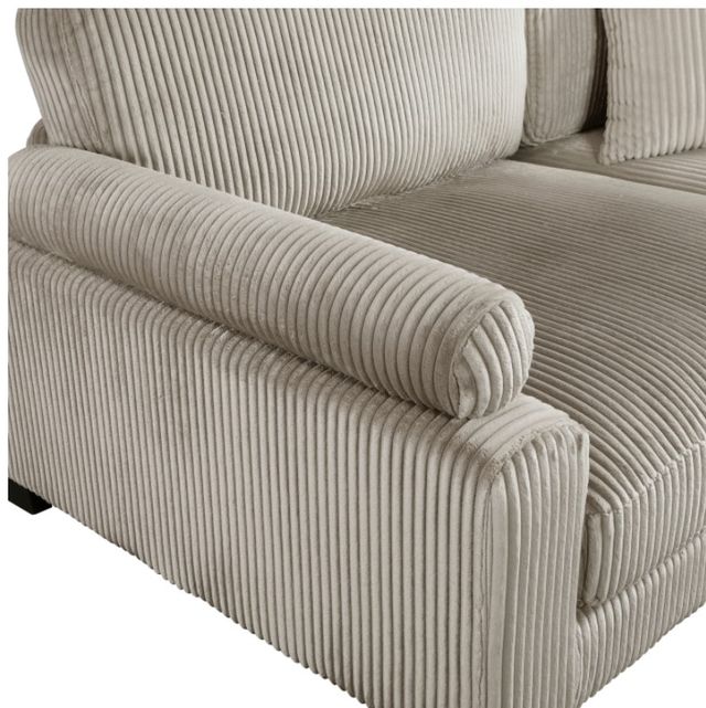 Homelegance® Traverse 4-Piece Brown Modular Sectional with Reversible Chaise and Ottoman-3