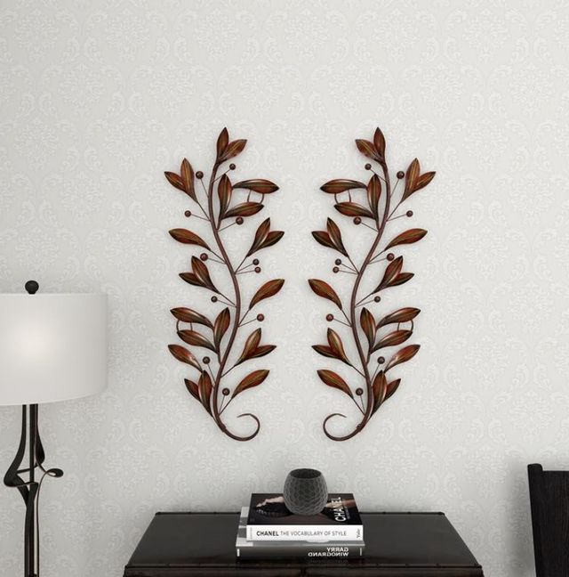 Deco Marche Brown 36" Leaf Vine Wall Decor-3