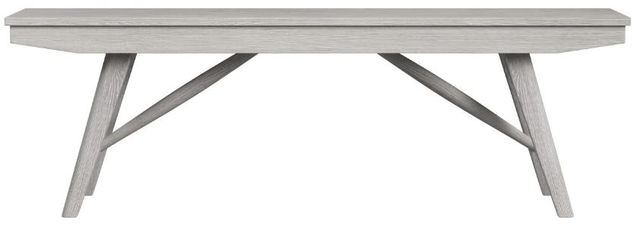 Intercon Bayside White Dining Bench-1