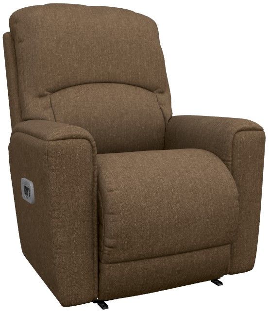 La-Z-Boy® Cassian Suede Power Wall Recliner with Headrest and Lumbar-0