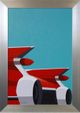Stylecraft Vintage Car IV Blue-Green/Red Wall Art-0