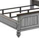 Flexsteel® Plymouth® Distressed Graywash California King Panel Bed-3
