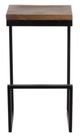 Porter International Designs Cube Black/Walnut Bar Stool-1