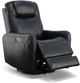 Flexsteel® Degree Blue Swivel Power Recliner with Power Headrest and Lumbar-0