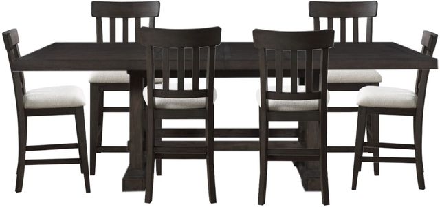 Steve Silver Co. Napa 7-Piece Dusky Cedar/Natural Counter Dining Set-0