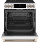 Café™ 30" Matte White Slide In Induction Range-1
