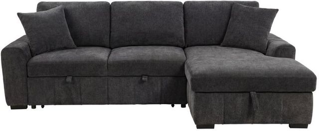 Coaster® Pastrana 2-Piece Gray Right-Arm Facing Sleeper Sectional Sofa-3