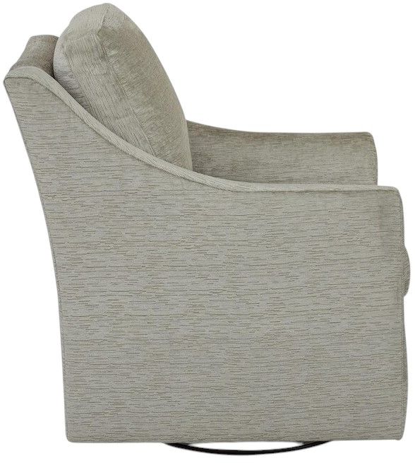 Bassett® Furniture Customizable Sloan Slope Arm Swivel Glider Chair-2
